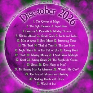 Disc-tober 2026 prompts - too much text to put here, follow the main link instead