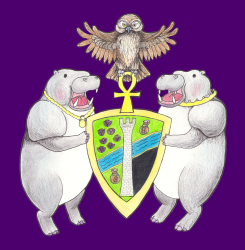 Ankh-Morpork Coat of Arms, Artwork by Dulcie Steven