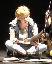 Good Omens The Musical: Adam Young reads magazines