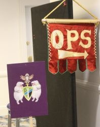 A sign pointing the way to OPS