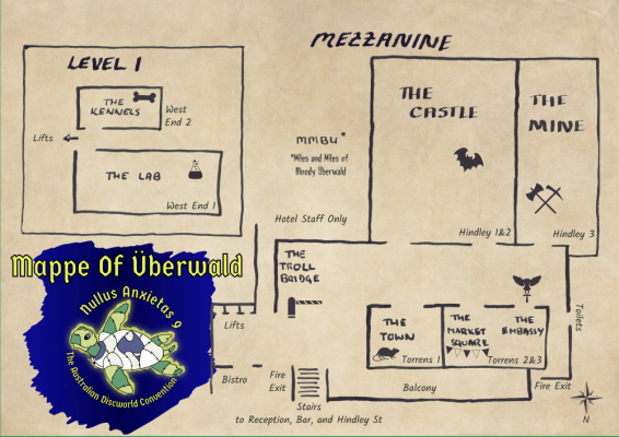 Map of the Nullus Anxietas 9 Function Rooms